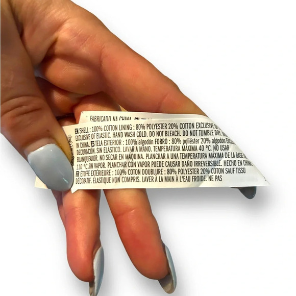 English Factory Colorblock Wave Trim 3 Tiered Dress White Ruffle NWT Size Small - Picture 4 of 12